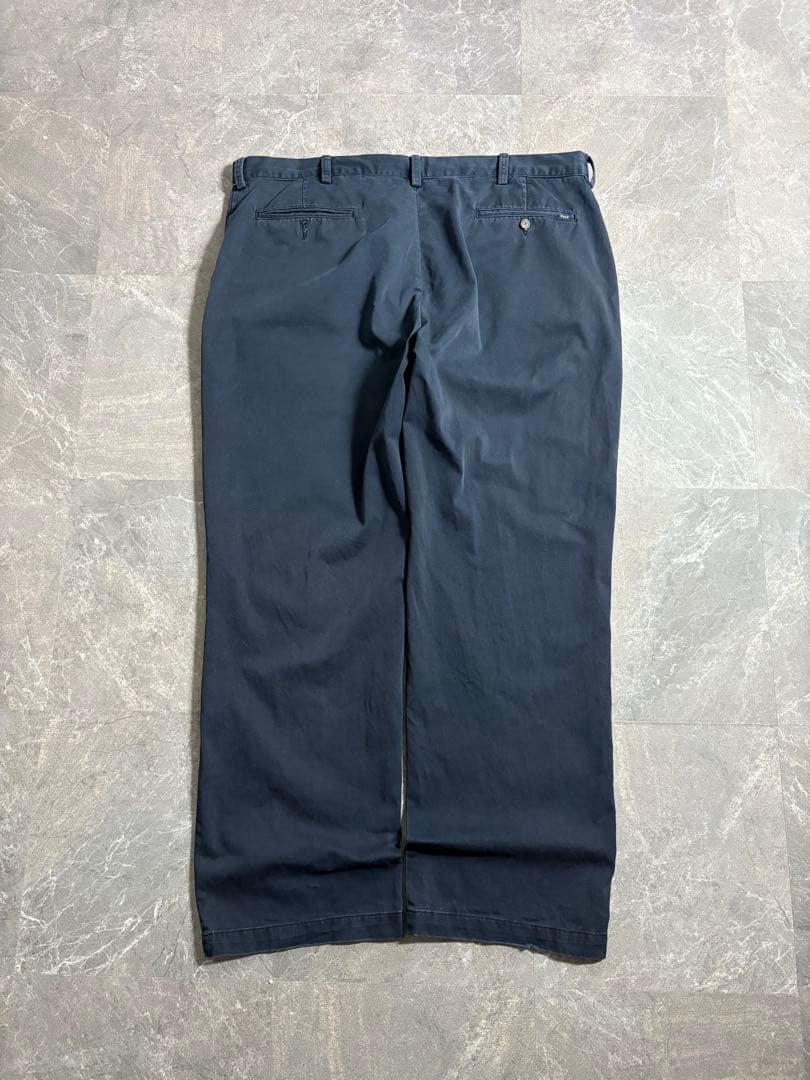 パンツ Ralph Lauren wide cotton chino pants W40
