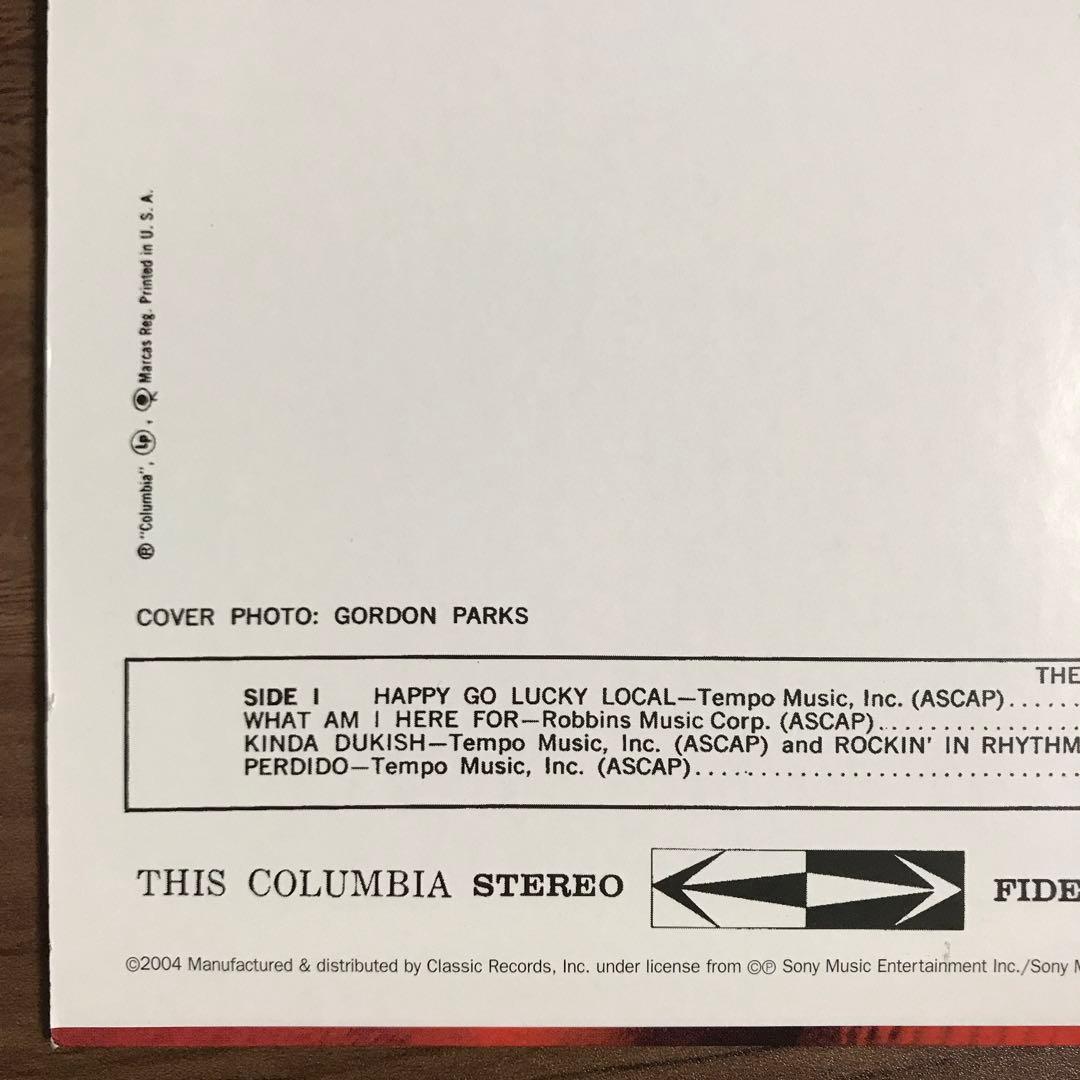 DUKE ELLINGTON piano in the back…LPレコード