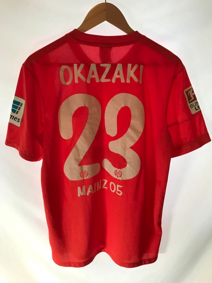 正規品 NIKE 1.FSVマインツ05「23」岡崎慎司 半袖 M ユニフォーム