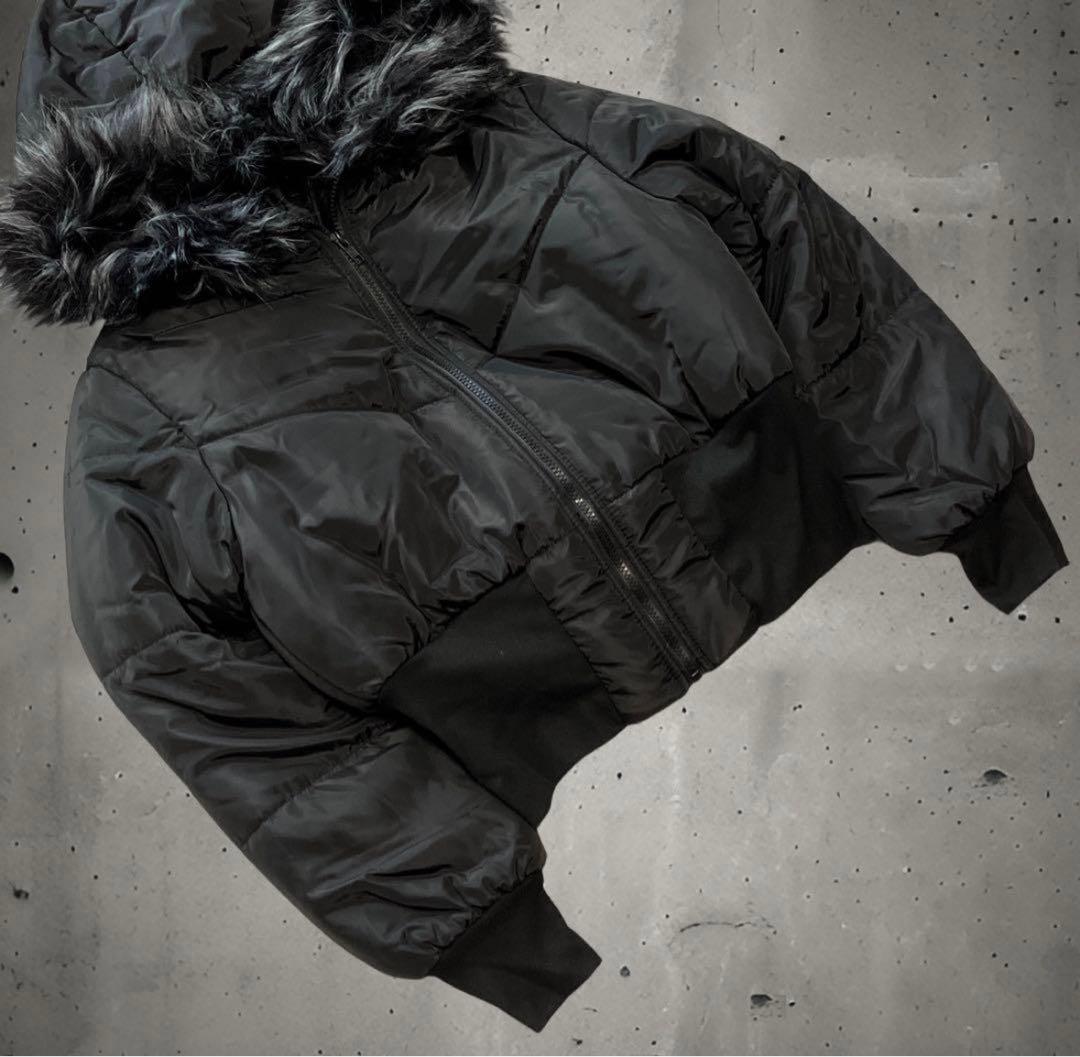 短丈archive furjacket N2B ma-1 y2k grunge