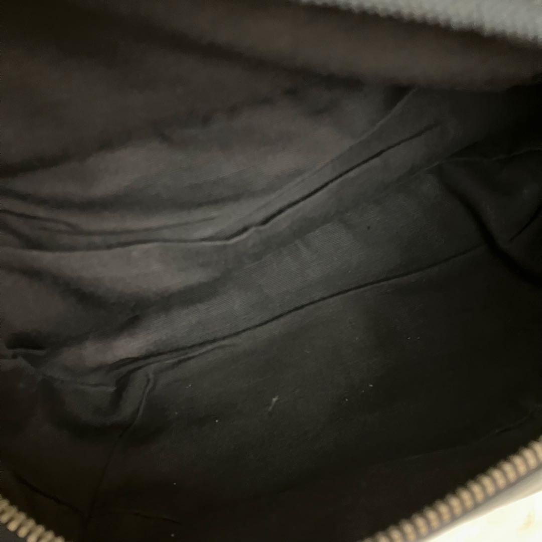 ✨ 高級感✨ダニエル&ボブ ハーフムーン オールレザー　本革　ショルダー 黒