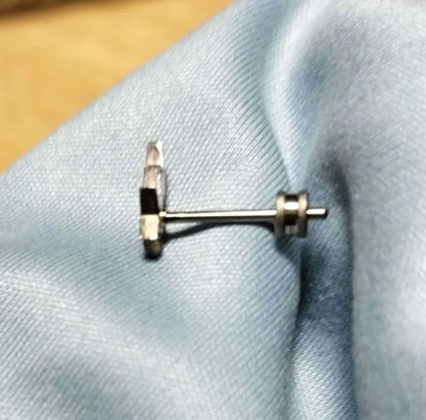 【A BATHING APE】BAPE STA シルバーピアス　片方のみ