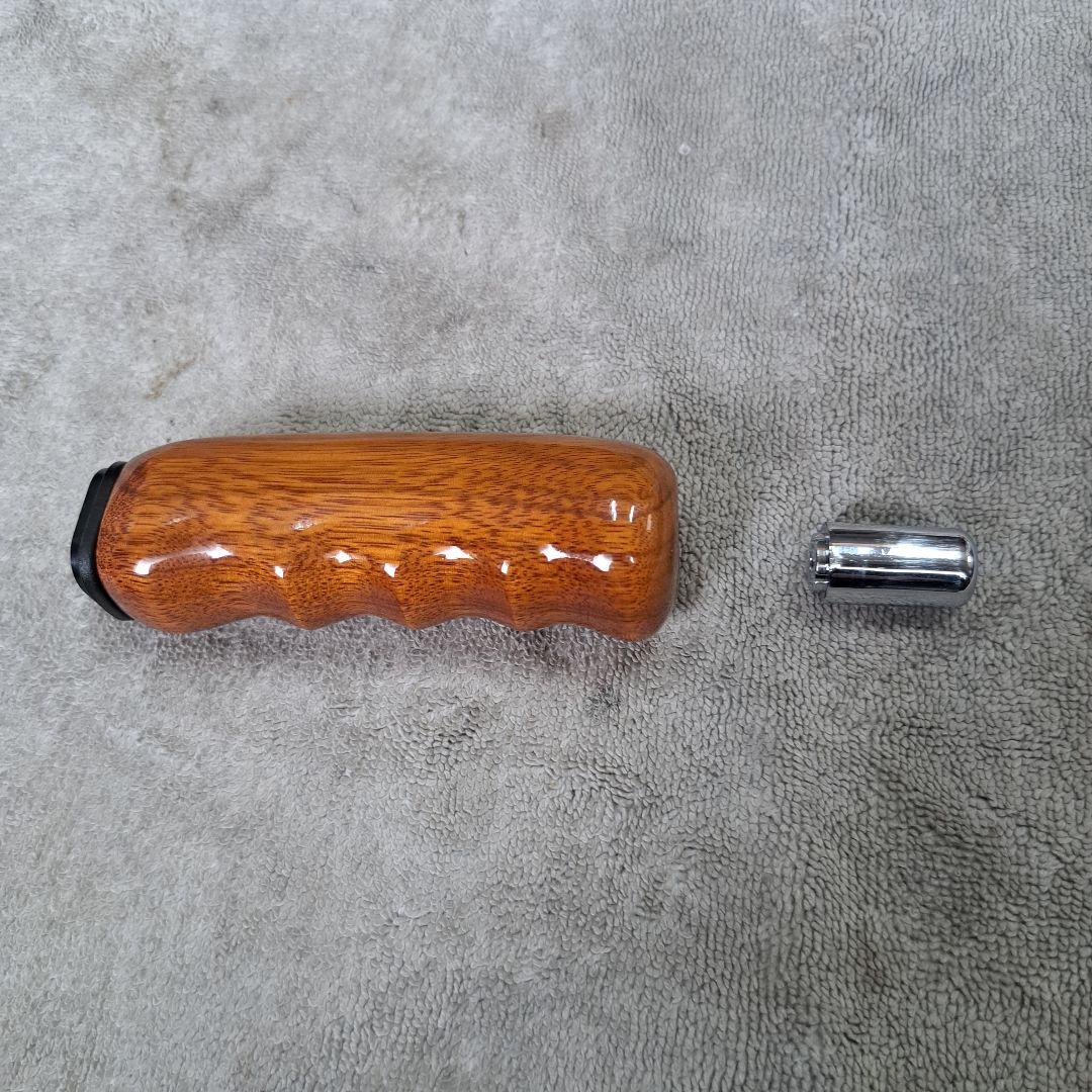 パーキングブレーキレバー　 サイドブレーキ　　メッキボタン　NAロードスター