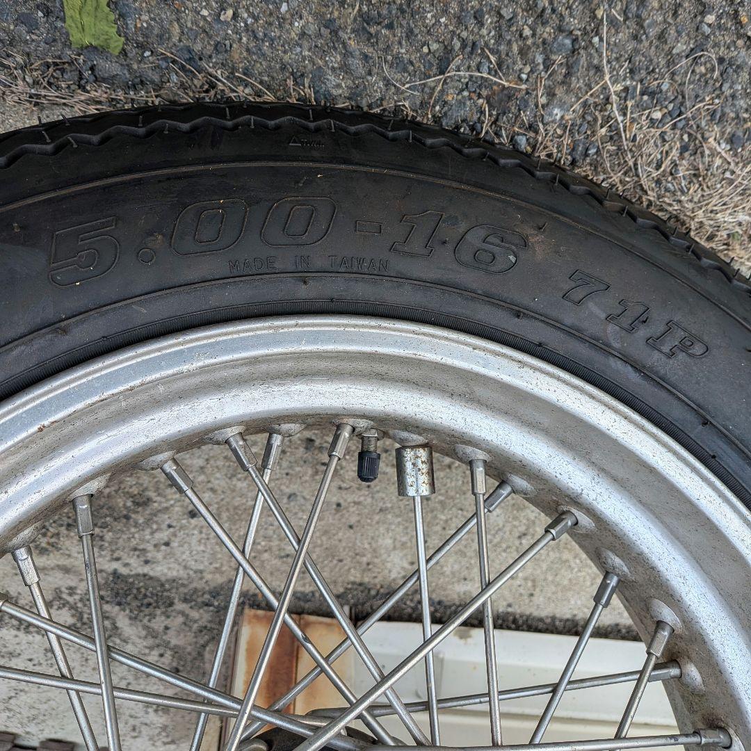 ハーレー　16インチホイールセット