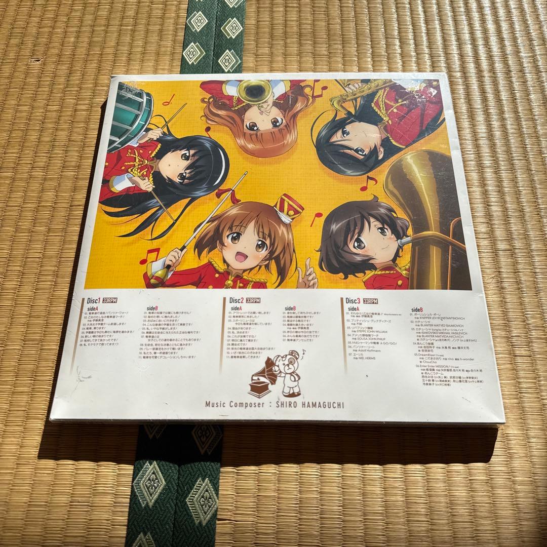 【新品】ガールズ&パンツァー　オリジナルサウンドトラック　限定アナログレコード