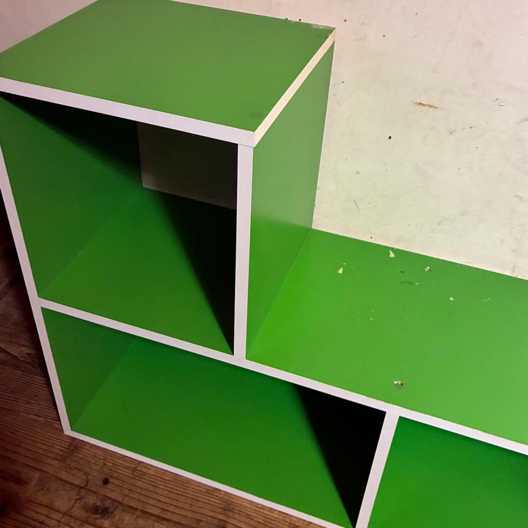 レトロポップ カラーボックス 収納 TVボード 飾り棚 オープンシェルフ