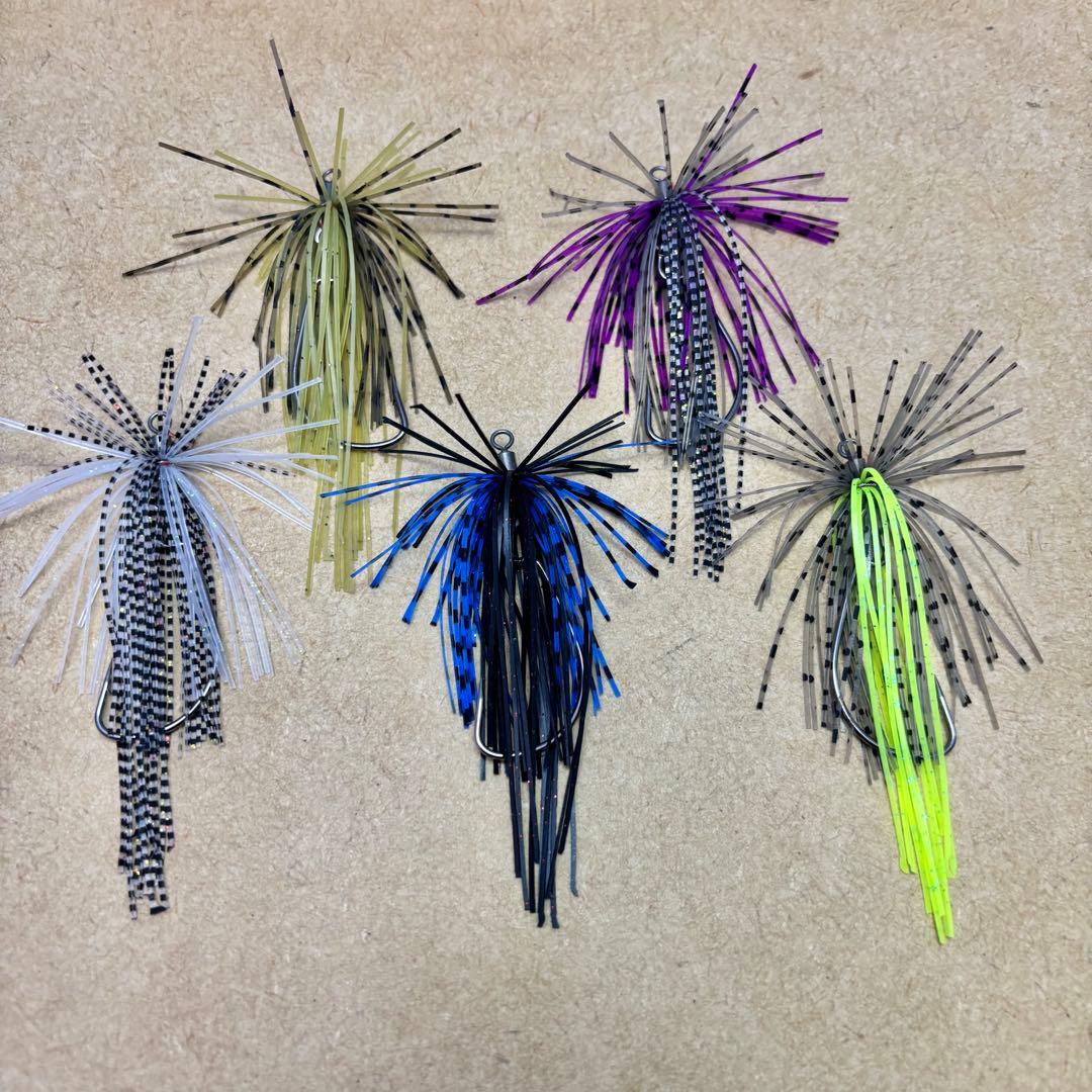 ジョインテッドラバー（ハンドメイド）オフセットフックスモラバ、少量生産