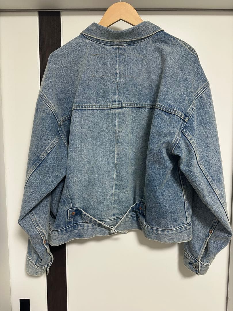 levi's × beams super wide denim jacket