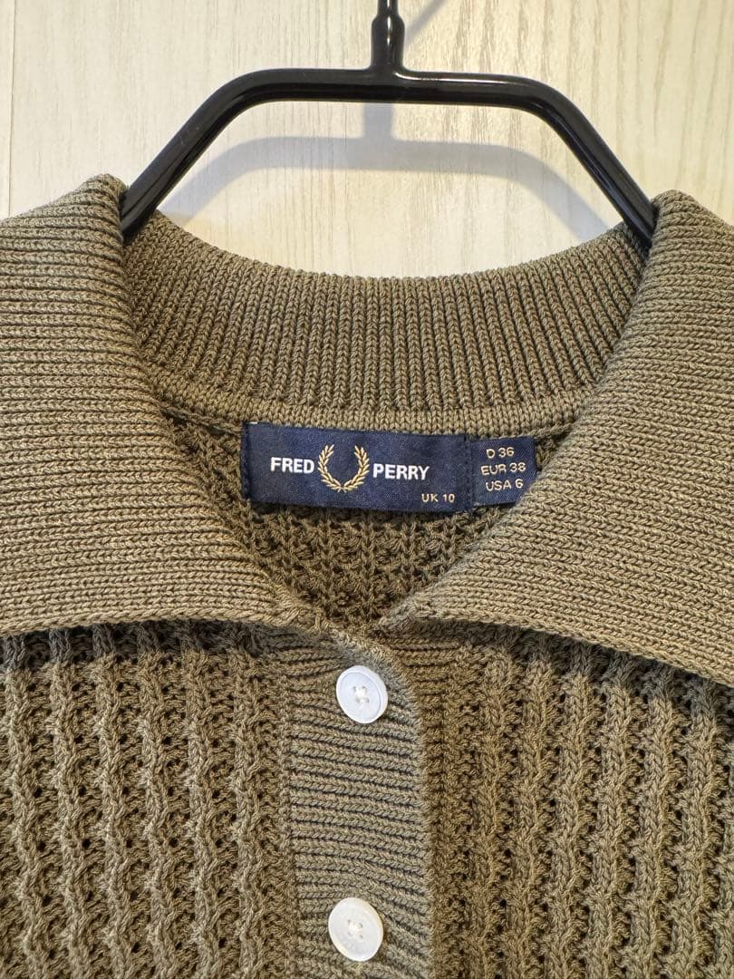 【美品】最終お値下げ中！FRED PERRY フレッドペリー ノースリーブポロ