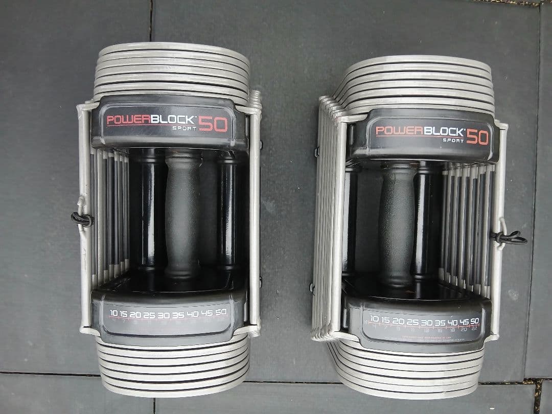 ② POWER BLOCK SP50パワーブロック ダンベル23kg × 1個