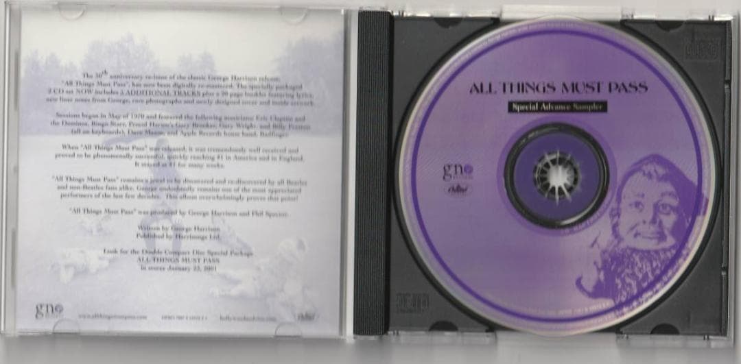 e Harrison　All Things Must Pass CD