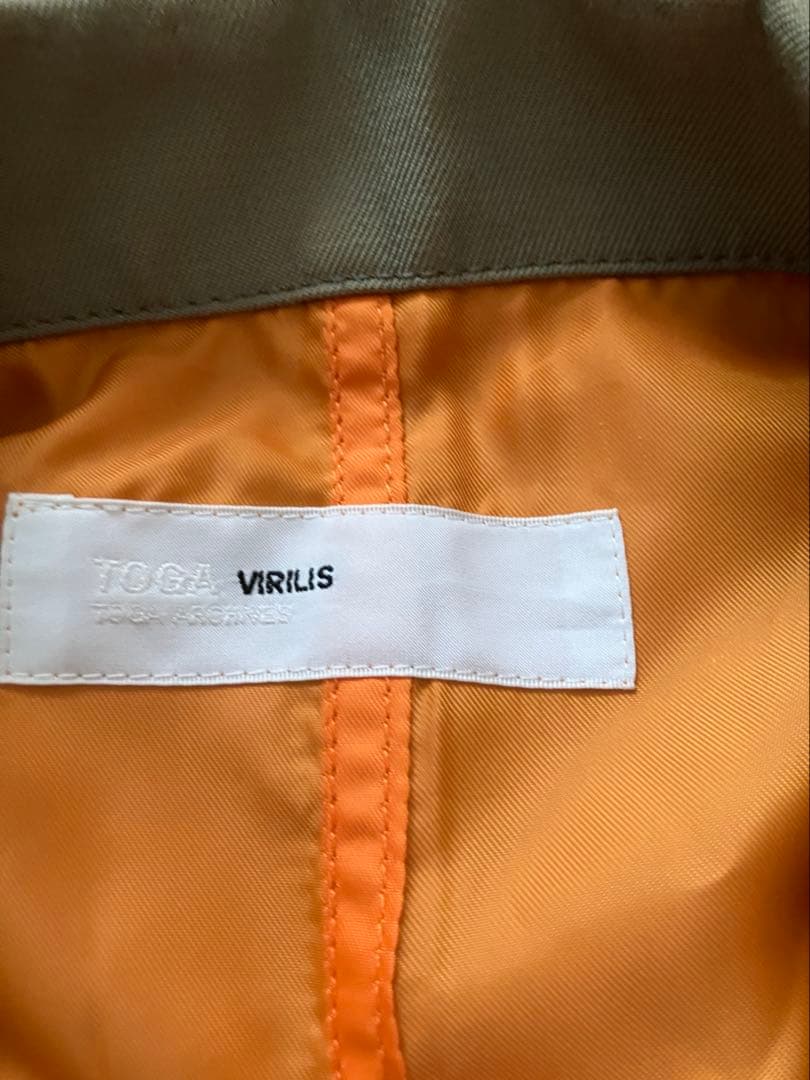 VIRILIS グレー ミリタリージャケット