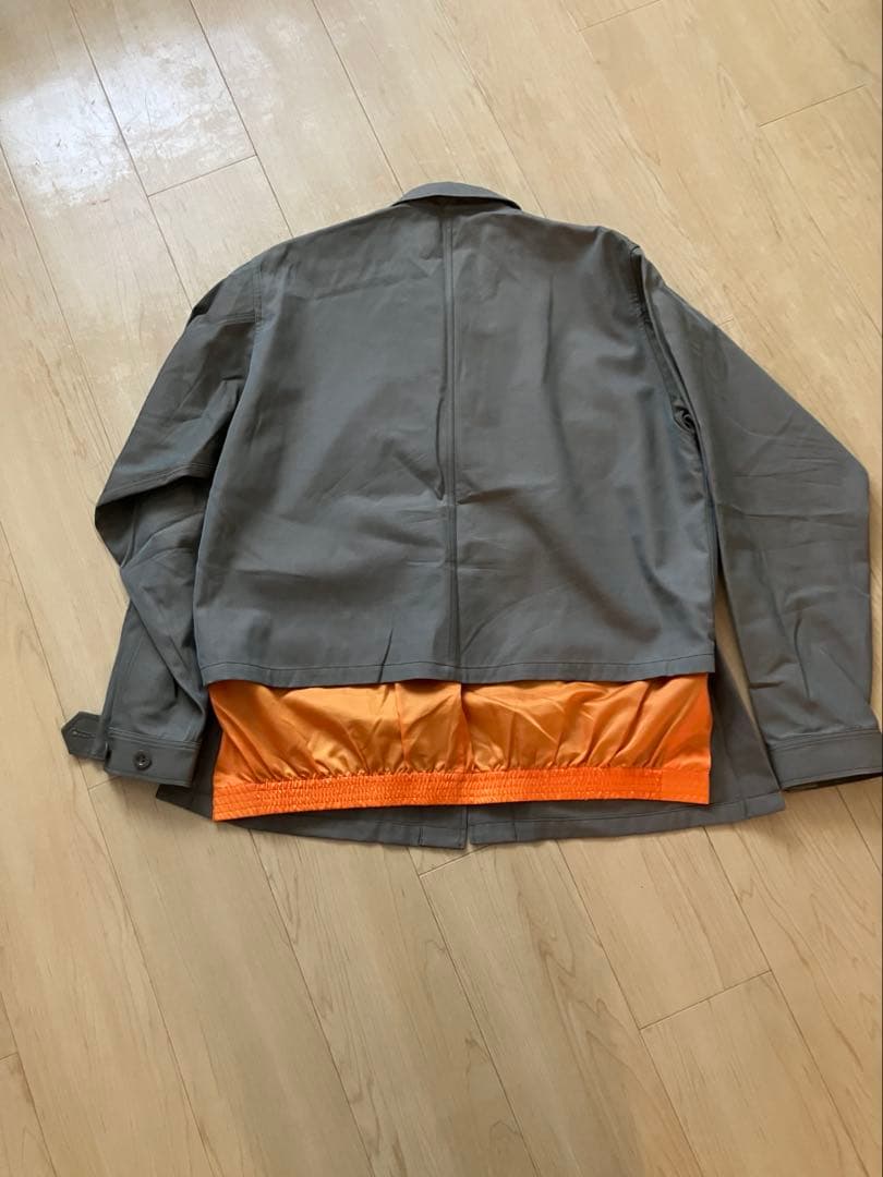 VIRILIS グレー ミリタリージャケット