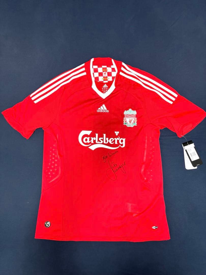 【正規品】リバプール　サイン入りユニフォーム　キャラガー