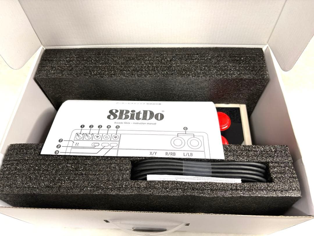 【新品未使用】8Bitdo アーケードスティック for Switch & PC