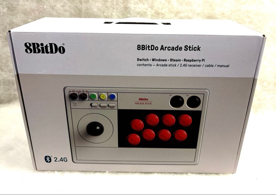 【新品未使用】8Bitdo アーケードスティック for Switch & PC
