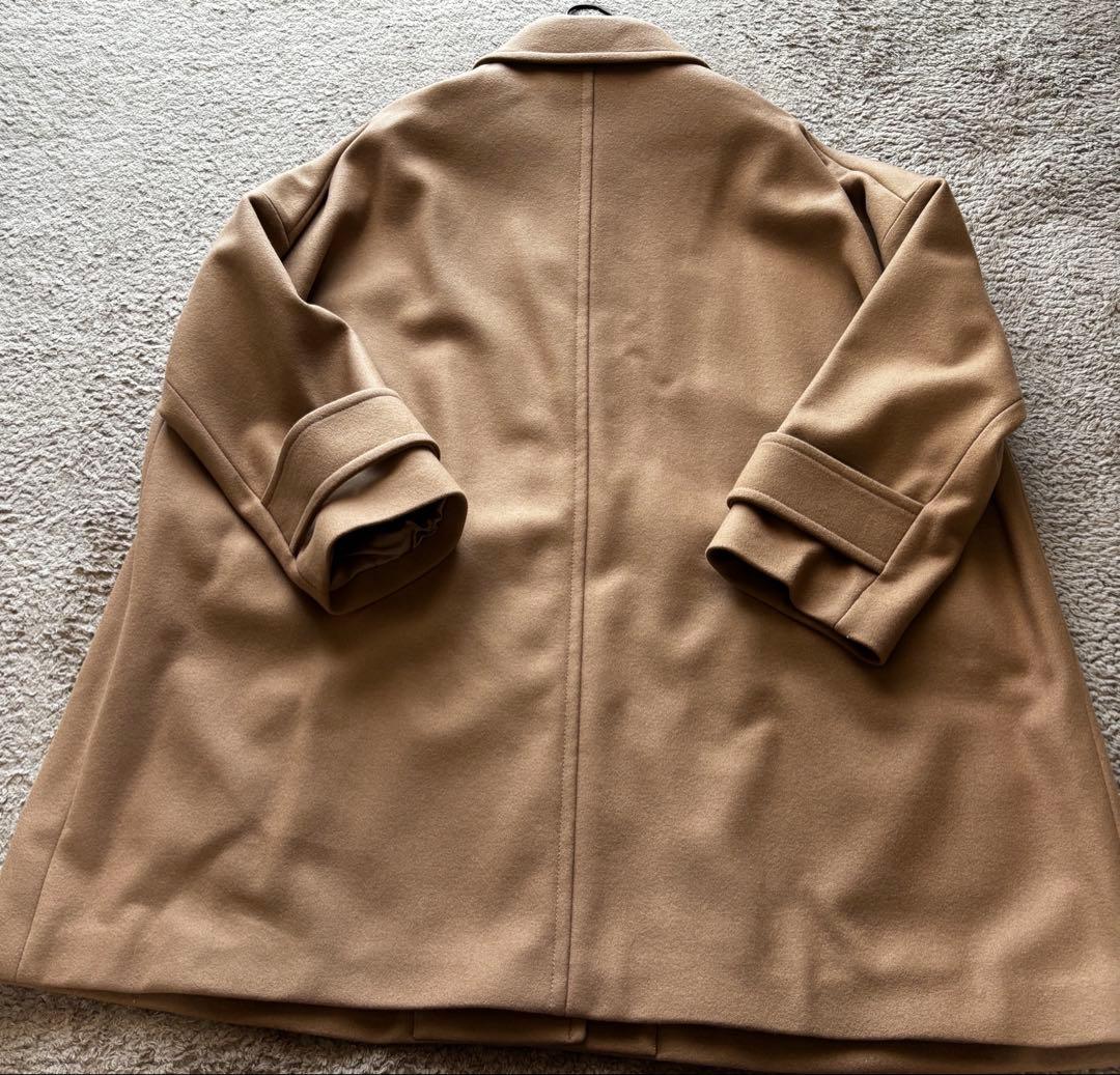 papi-co様マッキントッシュ ハンビー ミルクティー ウールコート サイズ8