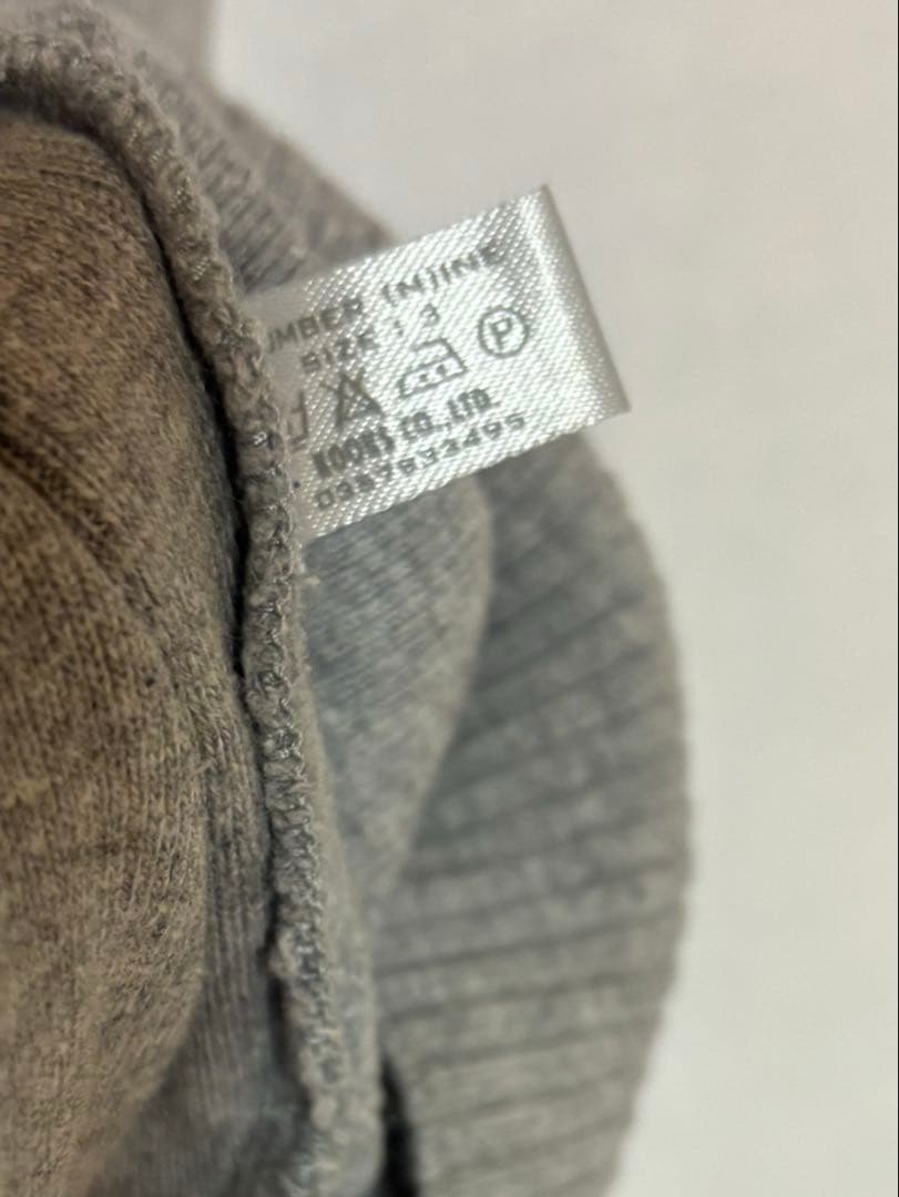 Number (n)ine スカルワッペン付きタンクトップ