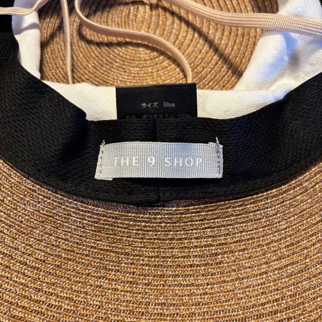 【ちびぱち様限定‼︎】THE9SHOP 丸めて洗えるSUMMERHAT白