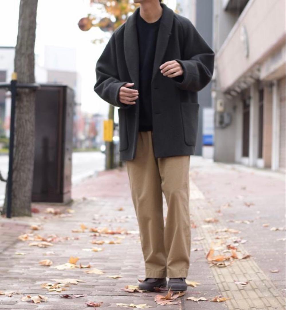 Phlannèl Wool Roving Twill Short Coat