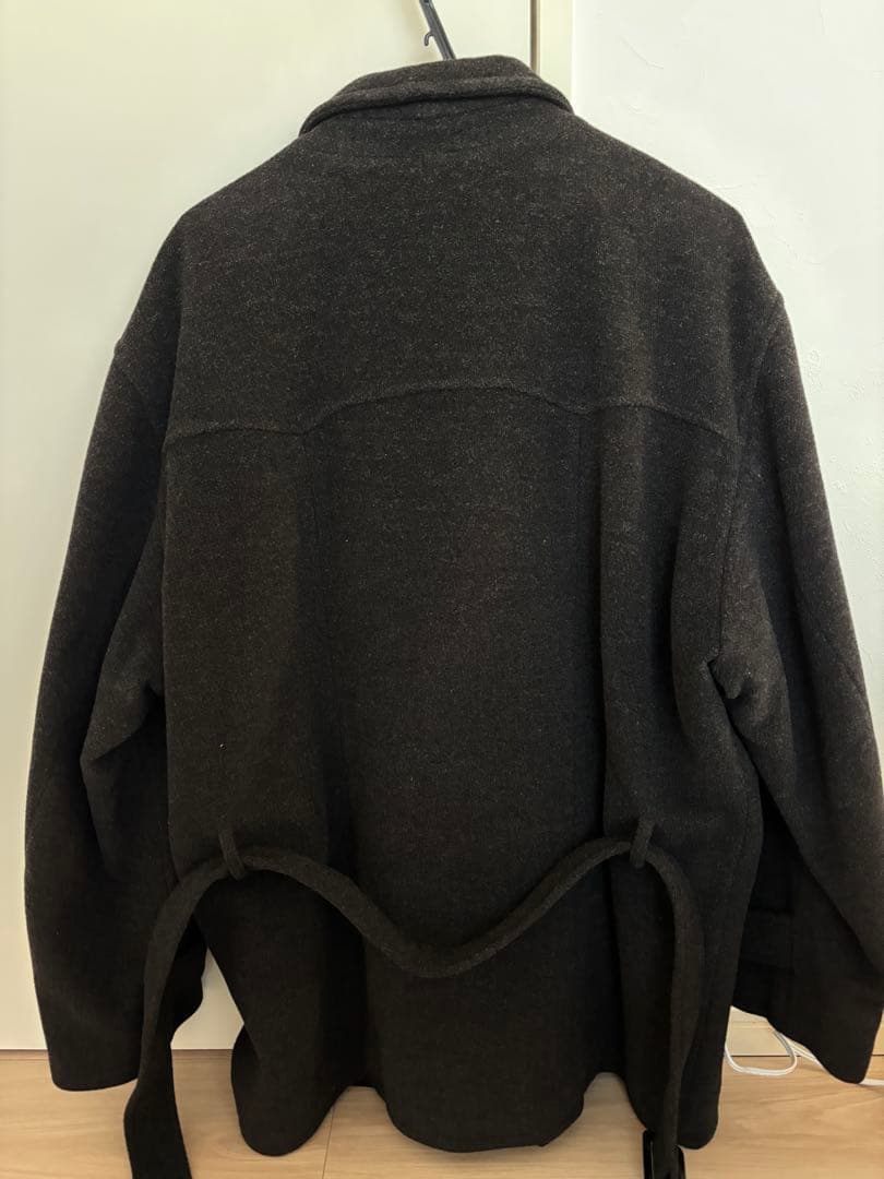 90s フランス製 アニエスベー ririジップ ウール カシミヤ ジャケット