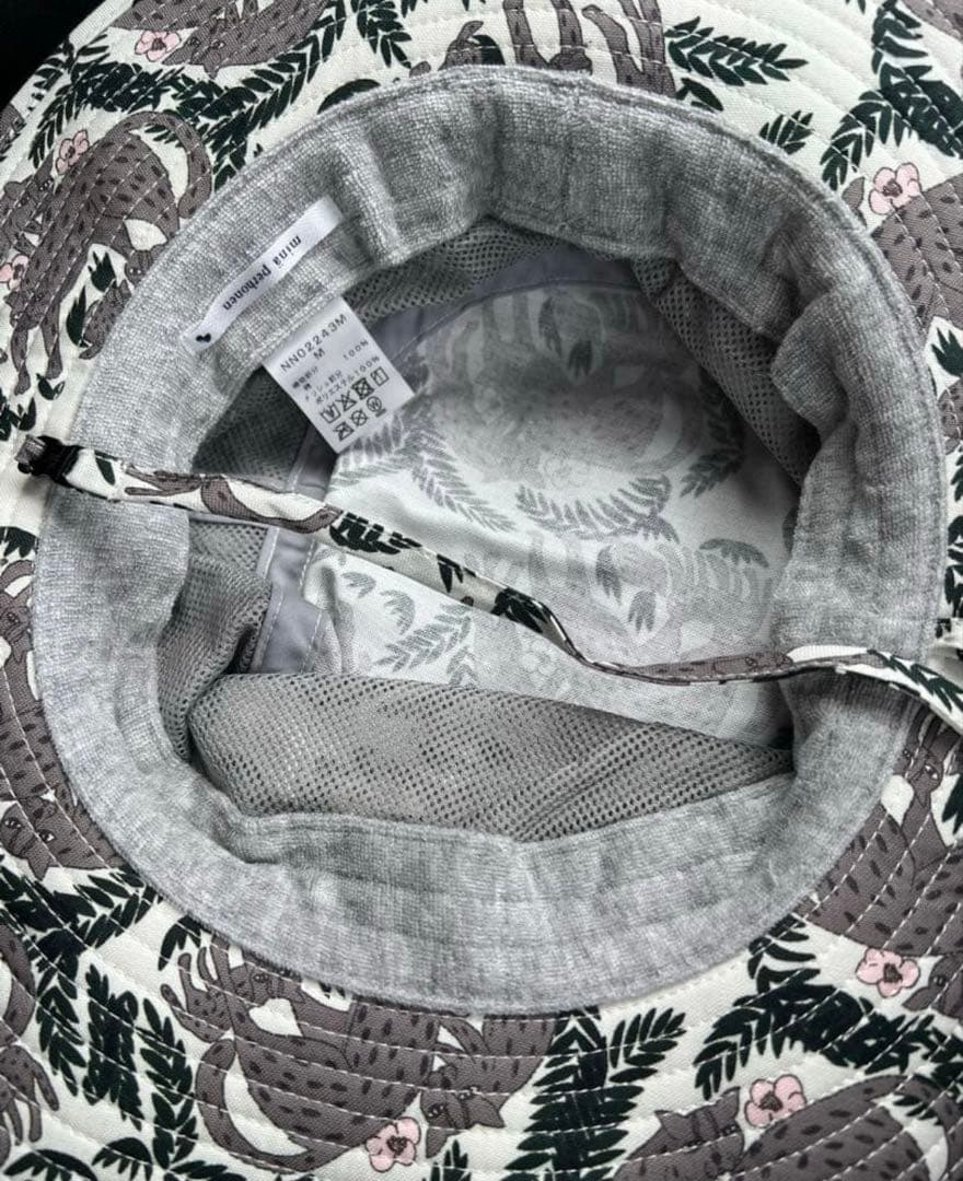 ノースフェイス イリオモテヤマネコ 石垣島限定 ハット 新品 Mミナペルホネン