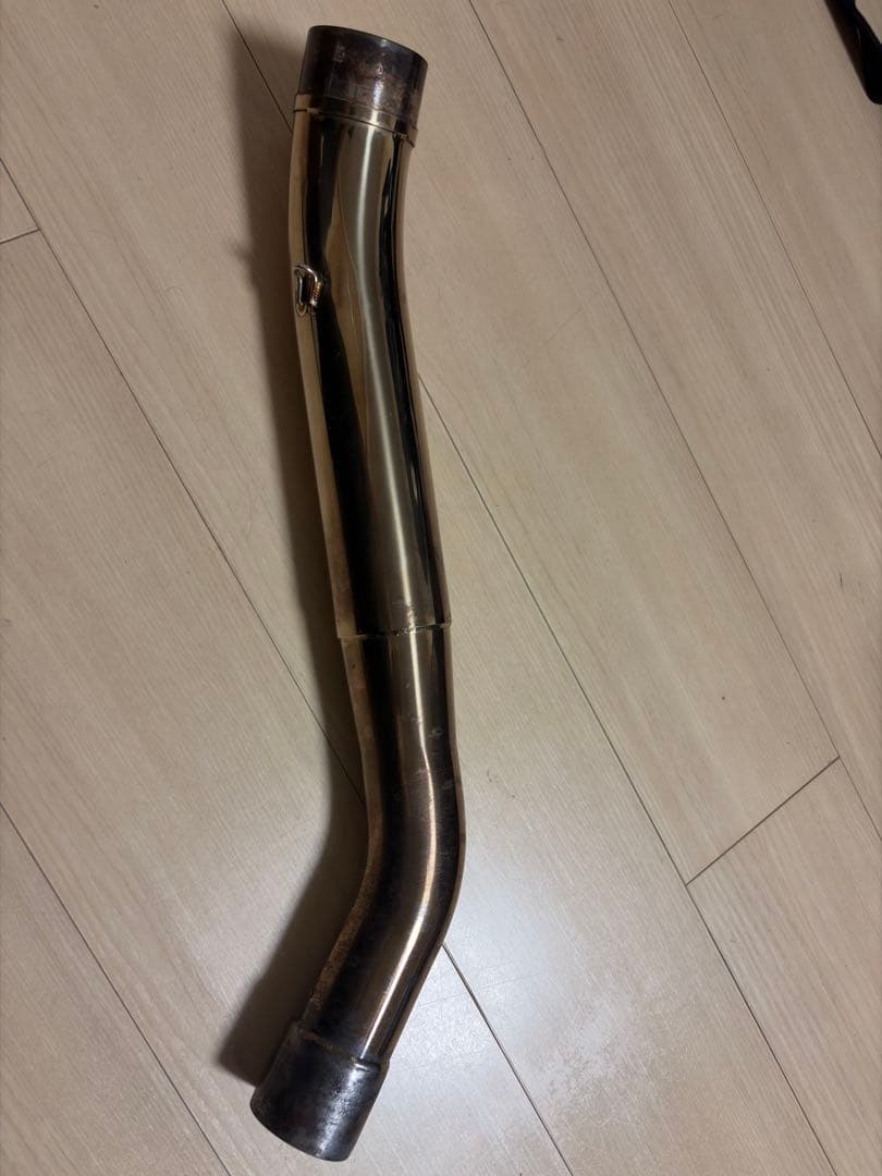 ZX6R トリックスター　中間パイプ　かち上げ