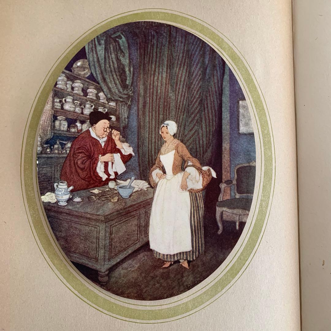 1915年デュラック稀少で美しいアンティーク古書　洋書　絵本　画集　児童書