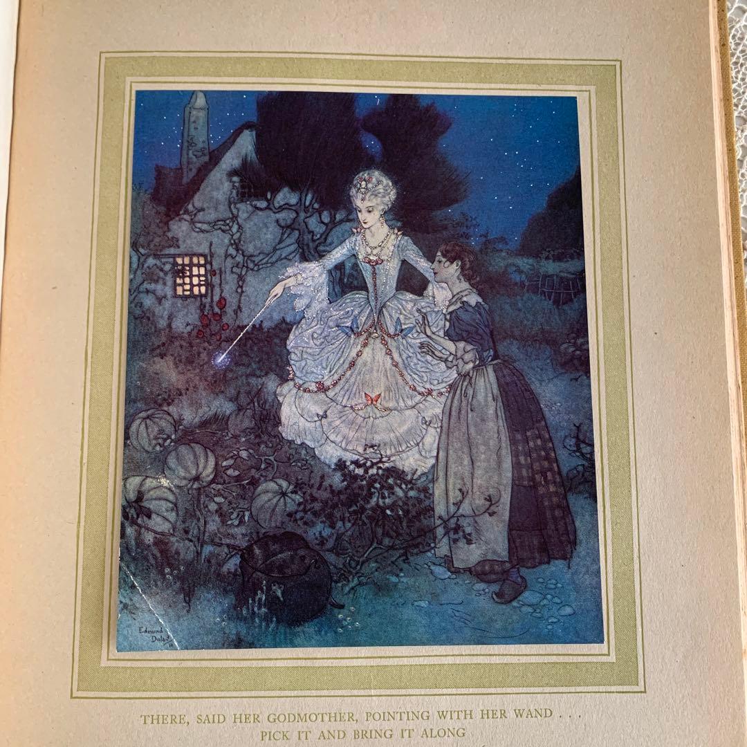 1915年デュラック稀少で美しいアンティーク古書　洋書　絵本　画集　児童書