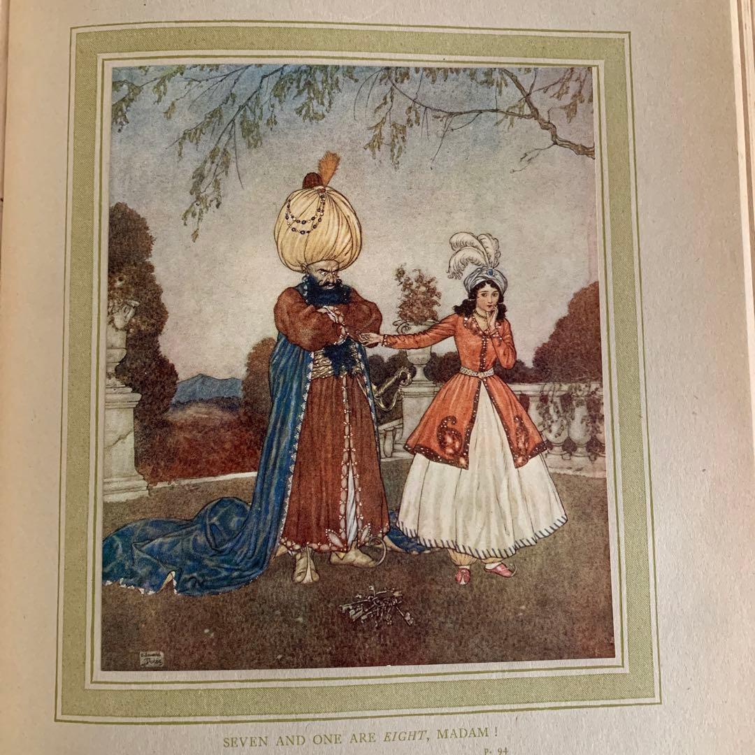 1915年デュラック稀少で美しいアンティーク古書　洋書　絵本　画集　児童書