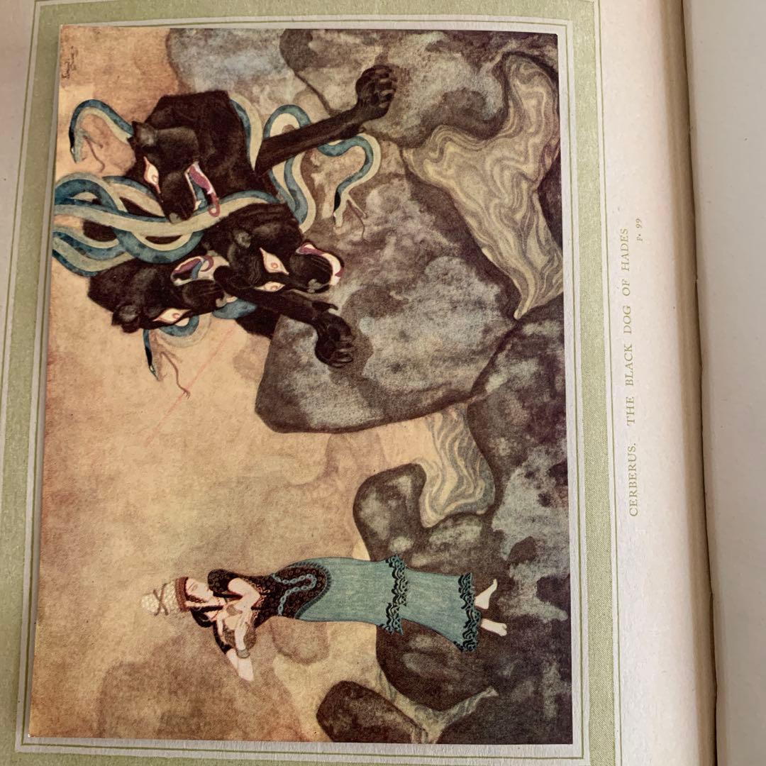 1915年デュラック稀少で美しいアンティーク古書　洋書　絵本　画集　児童書