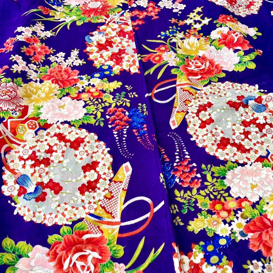 アンティーク　女の子　子供着物　NO4