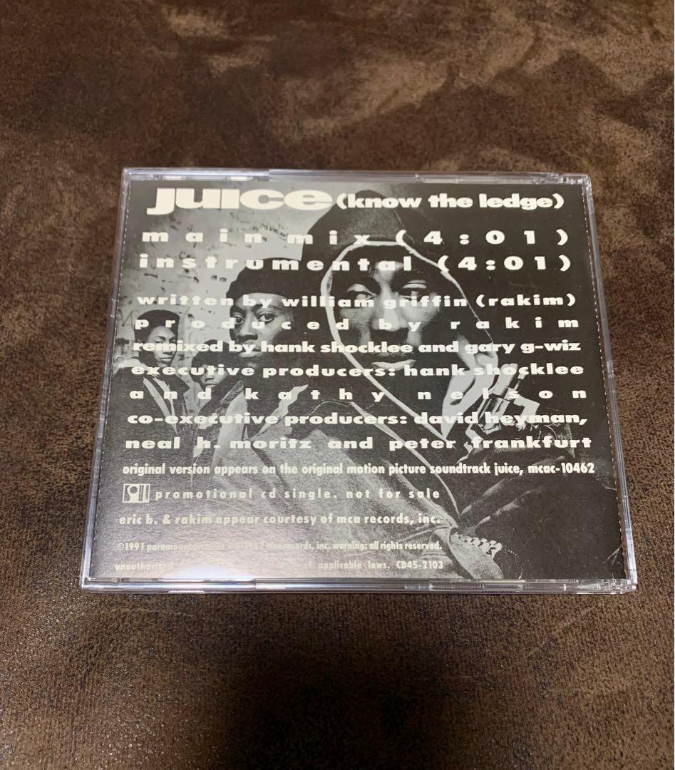 【PROMO CDs】Eric B. & Rakim / Juice