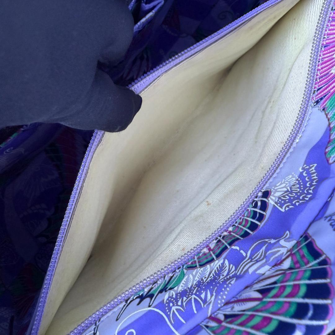 美品　サルヴァトーレフェラガモ ストロー ラタン ガンチーニ カゴバッグ