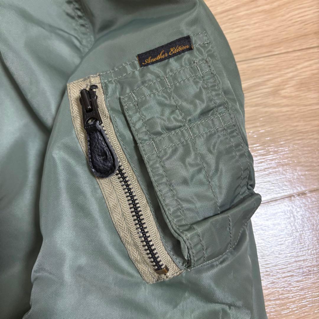 suoAVIREX MA-1フライトジャケット オリーブグリーン
