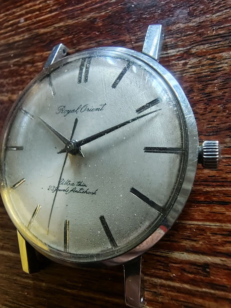 ロイヤルオリエント  Orient Ultra thin23石 稼働品