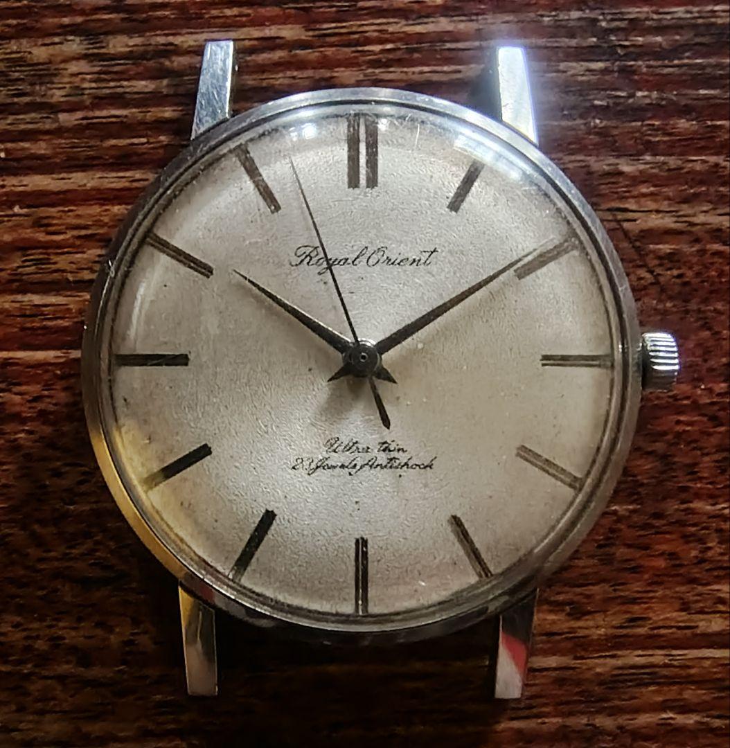 ロイヤルオリエント  Orient Ultra thin23石 稼働品