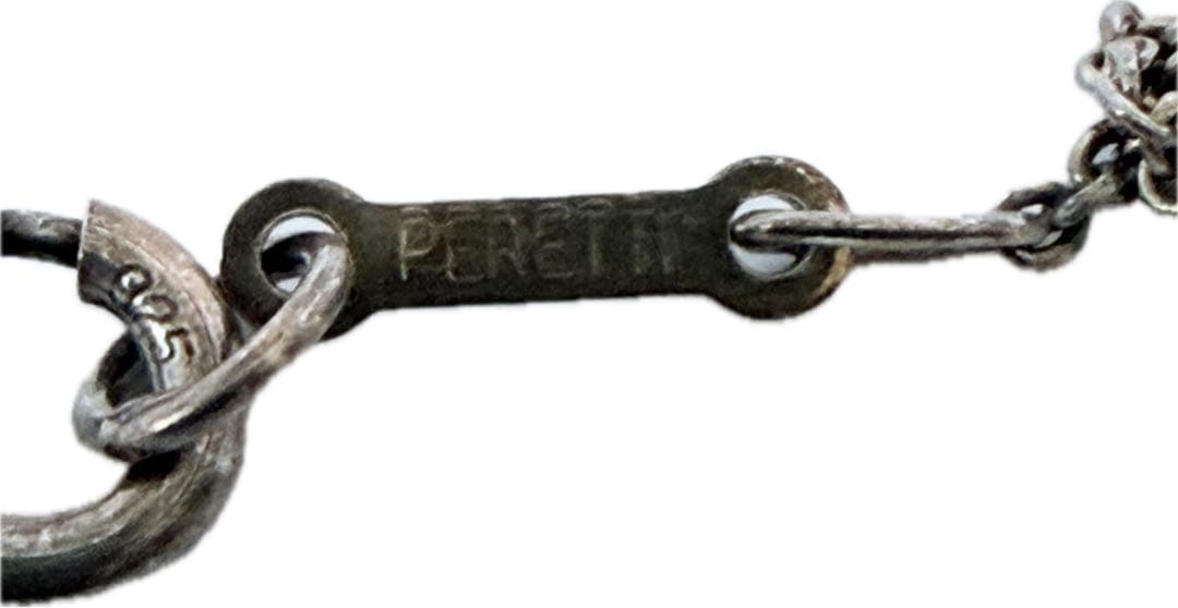 ティファニー 925 オープンハート スモールクロス シルバー ネックレス