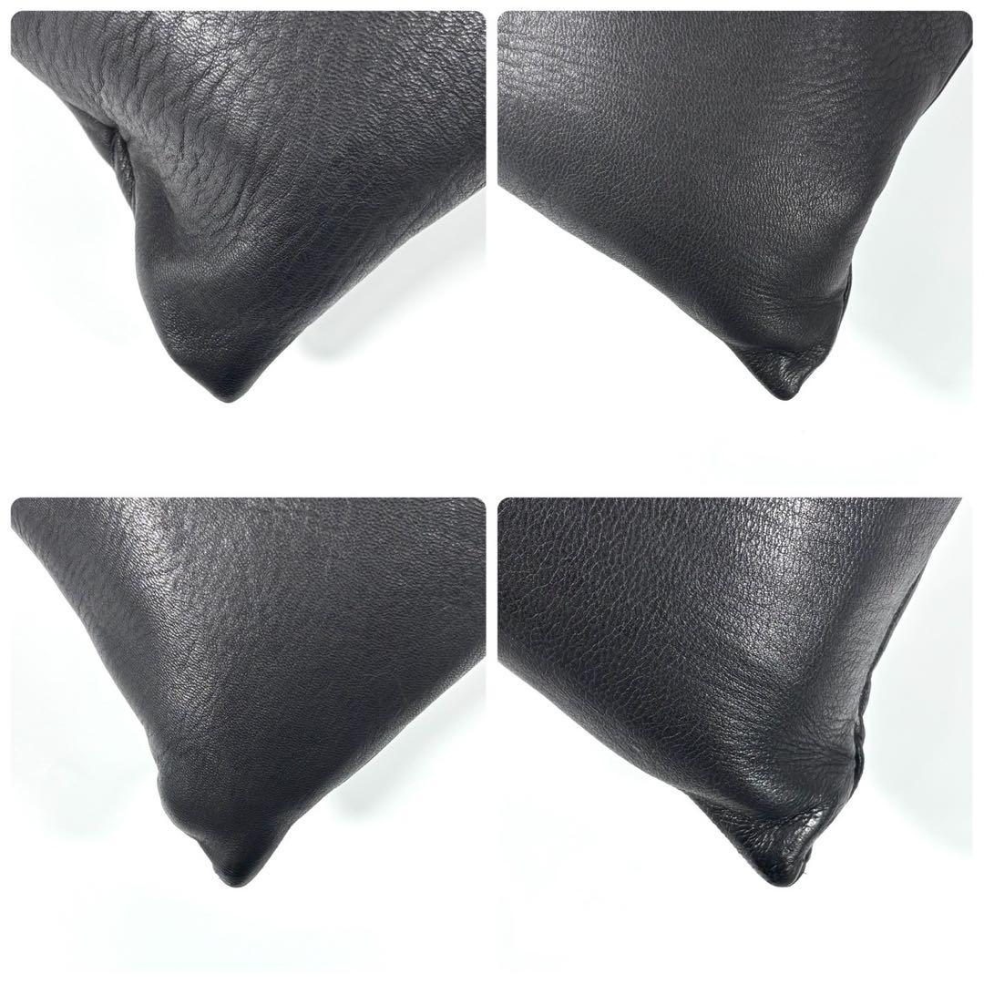 ✨極美品✨アエタ トートバッグ DA20 A4可 肩掛け ディアレザー ブラック