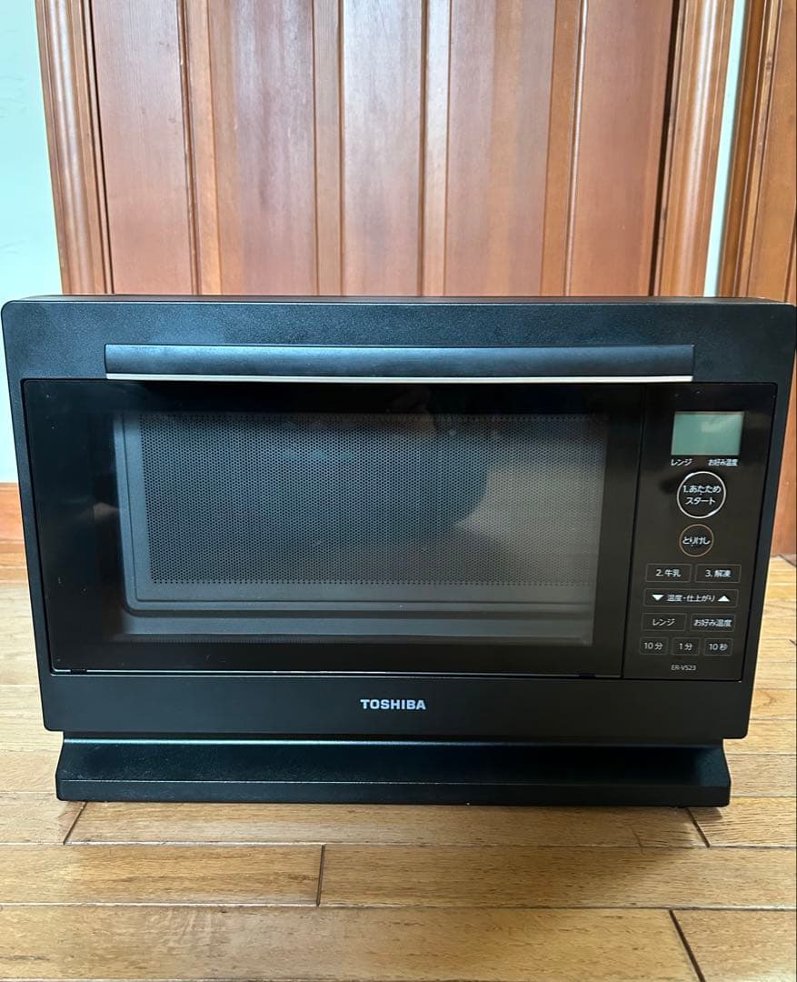 TOSHIBA 単機能電子レンジ ブラック　ER-VS23