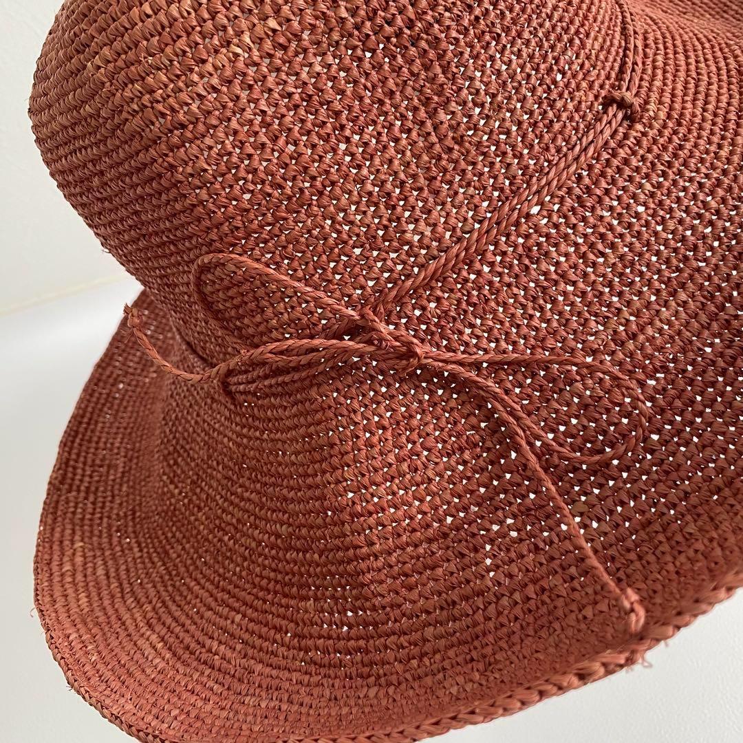 極美品　ヘレンカミンスキー　プロバンス12 ラフィアハット