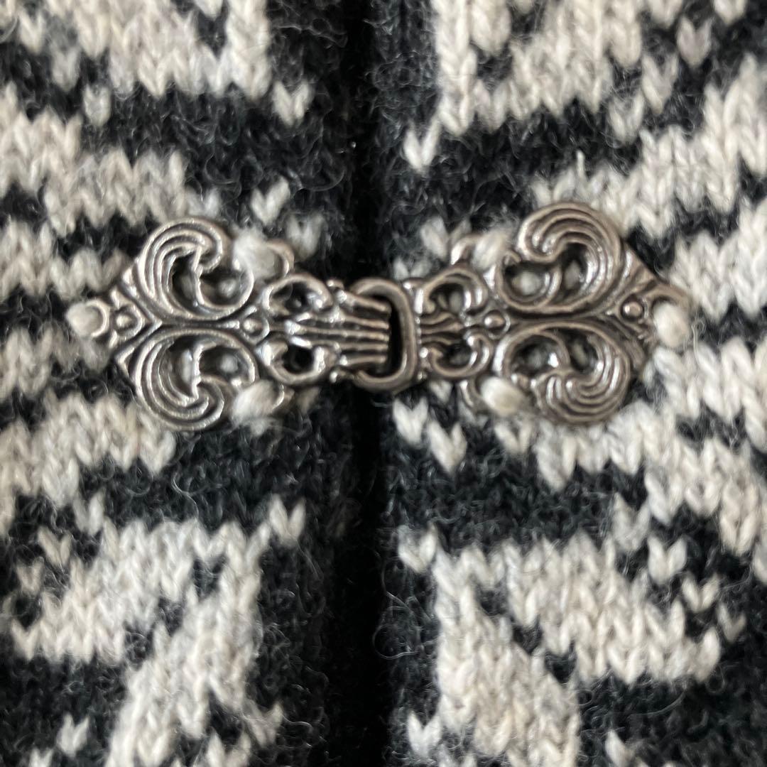 北欧倶楽部　フィンランド製ケープコート　毛100%