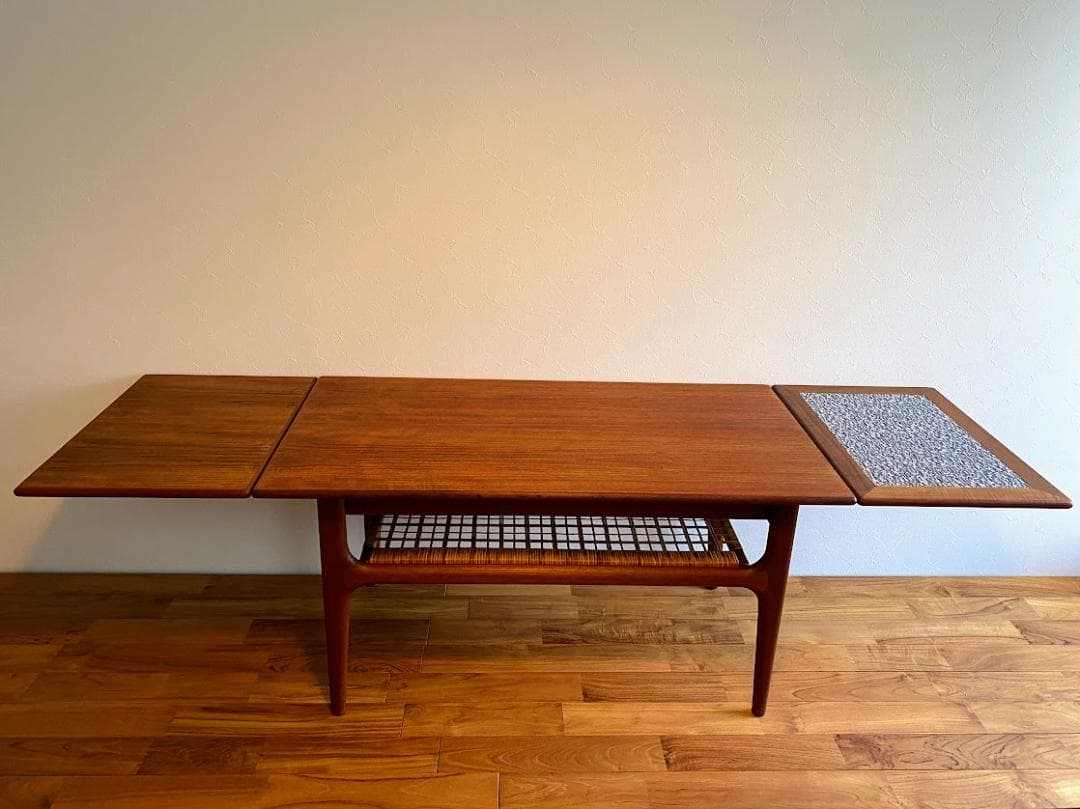 60s デンマーク製トリオモブラー エクステンション ソファテーブル 仕上済