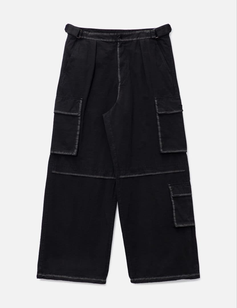 ボイラールーム BOILER ROOM 新品 未使用 カーゴパンツ BLACK