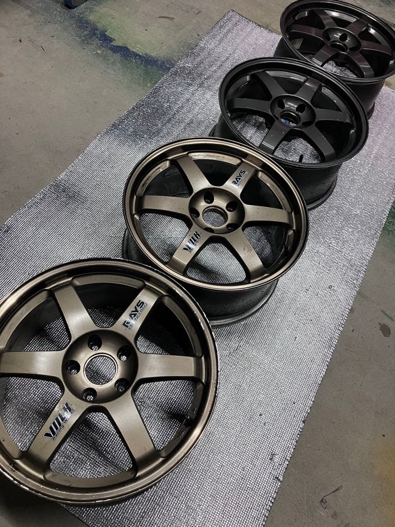 RAYS VOLK RACING TE37 18インチ