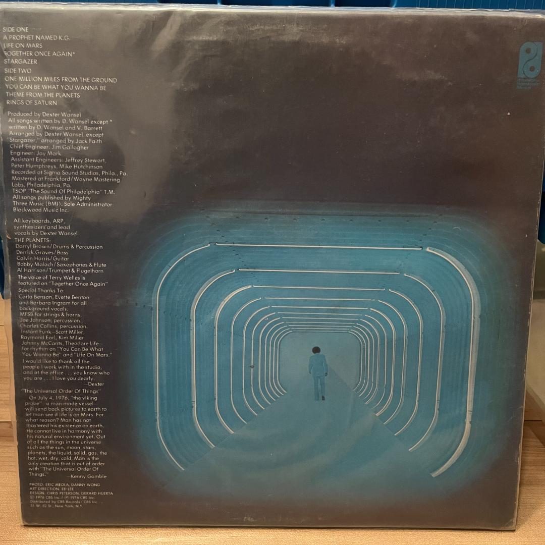 US盤 DEXTER WANSEL - LIFE ON MARS