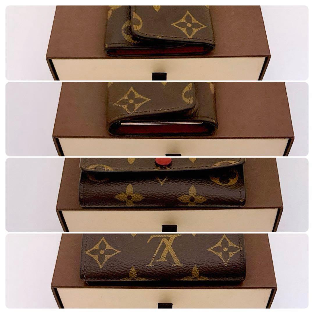 ルイヴィトン キーケース モノグラム フューシャ 正規品 ミュルティクレ６連