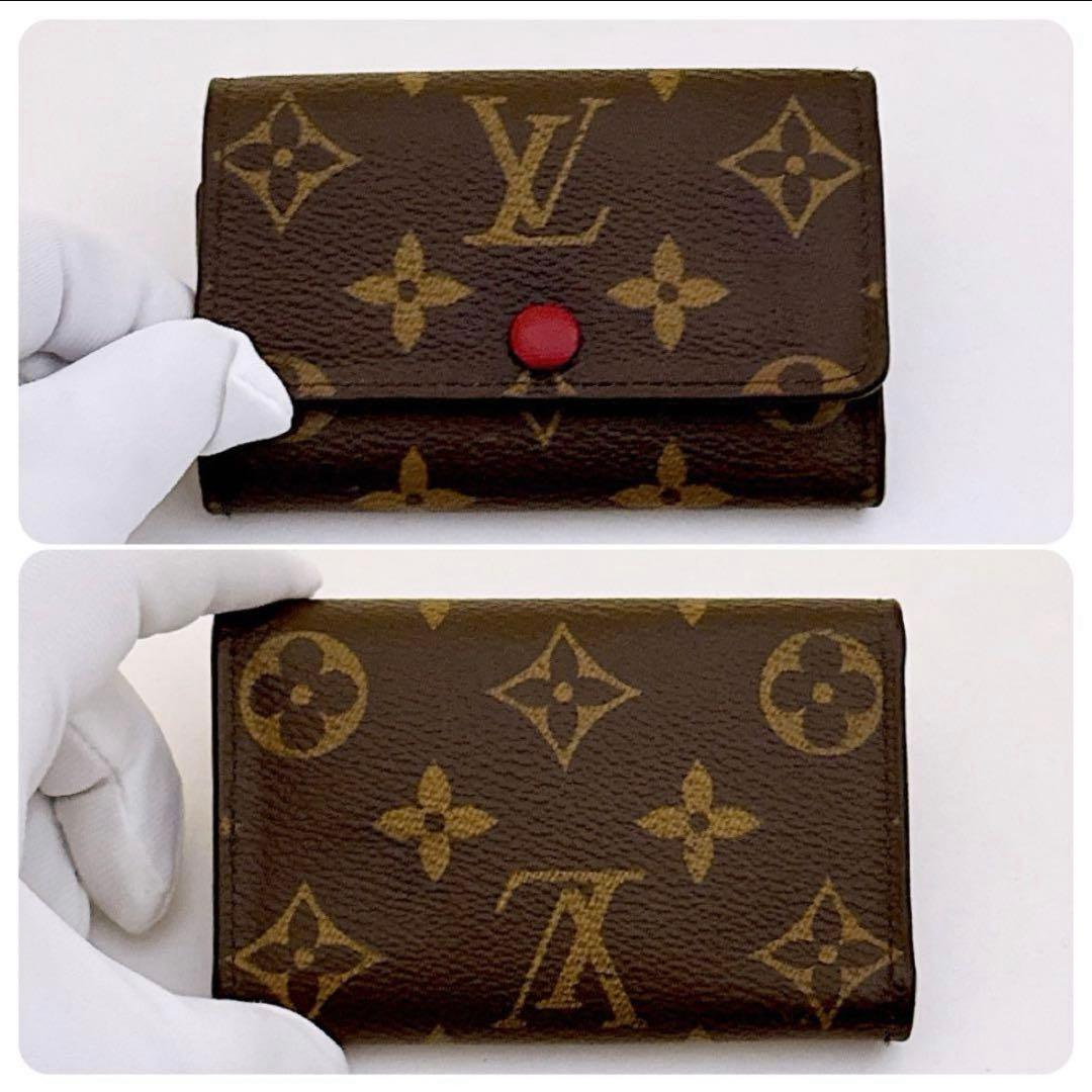 ルイヴィトン キーケース モノグラム フューシャ 正規品 ミュルティクレ６連