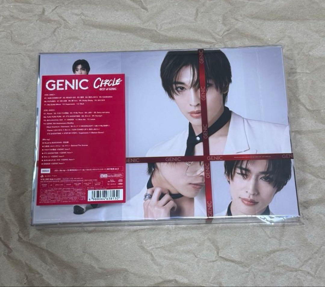 GENIC ベストアルバム CIRCLE FC限定盤 増子敦貴Ver.