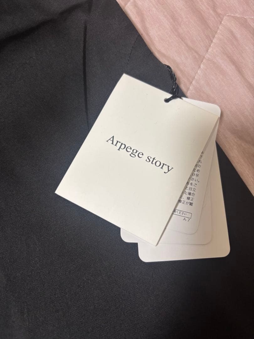 2024年　新品未使用Arpege story ヴィンテージサテンタンク